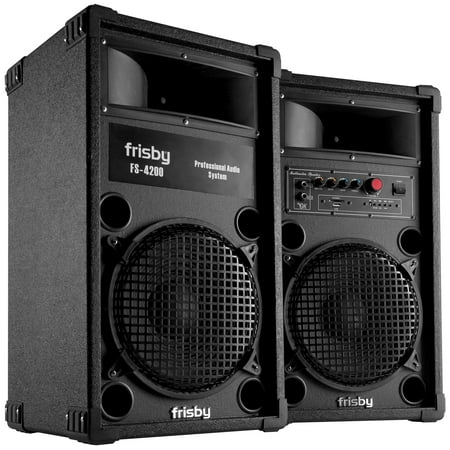 Frisby FS-4200ST Bluetooth Amplified Speaker System Party Machine w/ USB SD (Best Party Speaker System)