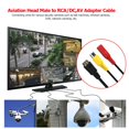 thumbnail image 4 of Cable Adaptador Cámara CCTV 4 Pines Con Cabezal Aviación A RCA/DC (B), 4 of 7