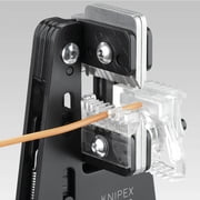 أدوات Knipex 12 12 06 الدقة التلقائي سلك متجرد، 10-26 Awg: كنيبكس