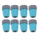 thumbnail image 5 of Adaptador de grifo de 16 mm Conectores de tuercas bloqueadas con púas ecológicas antienvejecimiento Resistentes a los ácidos Fácil de instalar para flores para invernaderos ANGGREK Otros, 5 of 8
