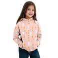 thumbnail image 4 of BXUIDJG Chandails en Molleton pour Filles Tout-Petits & Enfants Chandails à Capuchon Manches Longues Imprimé Lapin Dessin Animé Chandail Ample Confort Automne avec Poche Chandails en Molleton à Capuche Hauts Enfant Hiver Rose 18-24 m, 4 of 4