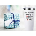 thumbnail image 3 of Nurse Practitioner Brains Of A Doctor, Heart Of A Nurse 20 OZ Tumbler.Funny Nurse Week,Nurse,Gag Nursing Graduation Gifts for Nurse.Nurse Practitioner Gifts Travel Mug(White), 3 of 6