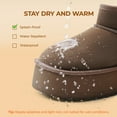 thumbnail image 5 of BURUDANI Women’s Chunky Sole Snow Boots Warm Faux Fur Lined Winter Boots, 5 of 9