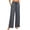 Pure blugray, variant on Rosa junio Comfy Pajama Pants for Women, Casual Drawstring Palazzo Soft Lounge Pants Stretch Wide Leg Bottoms