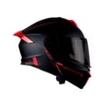 thumbnail image 1 of Casco Abatible De Moto Kov Thunder Racing Rojo Dot, 1 of 5