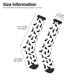 thumbnail image 2 of Fotbe Black Rabbit Calcetas Divertidas Estampadas para Hombre y Mujer, Calcetas de Algodón hasta la Rodilla para Caminar, Correr, Enfermería y Embarazo, 2 of 6