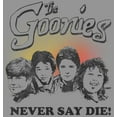 thumbnail image 2 of The Goonies Never Say Die Illustrated Men's Athletic Heather Crew Neck Tee - M, 2 of 4