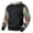 Black, variant on comerut Fall Winter Men Hoodie Camouflage Print Hooded Drawstring Long Sleeves Elastic Cuff Patch Pocket Color Matching Soft Thick Warm Mid Length Hoodie