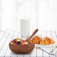 thumbnail image 3 of Beaupretty Light Anti-Scald Wood Fruit Bowls for Home and Restaurants 1Set, 3 of 8