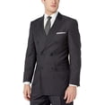 thumbnail image 2 of Adam Baker Designed, Men's 2-Piece Double Breasted Suit - Charcoal - 34S, 2 of 5