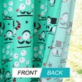 thumbnail image 7 of PiccoCasa Window Curtain Panels for Kids'Bedroom 42"W x 63"L 4 Panels Alien Monster Pattern, 7 of 7