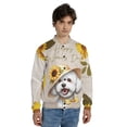 thumbnail image 4 of Happy Women's Day Bichon Frise Sunflower Vintage Proud Mom All Over Print 3D Baseball Jacket Bichons Dog Lovers Gifts Idea Bomber Jacket Softball - 02030, 4 of 6