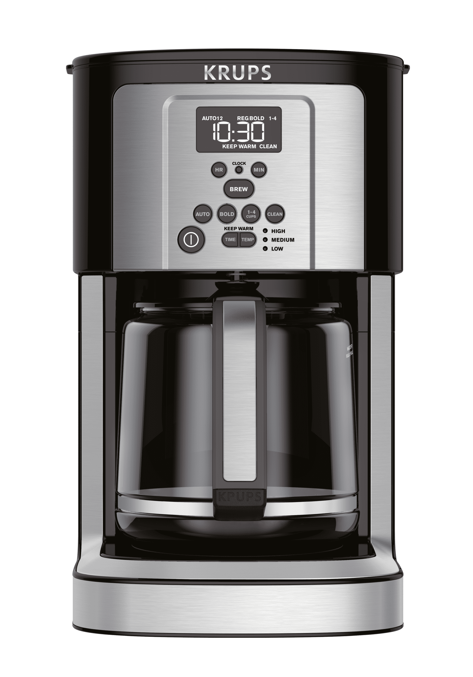 Krups Ec324 14Cup Thermobrew Programmable Coffee Maker with Thermobrew