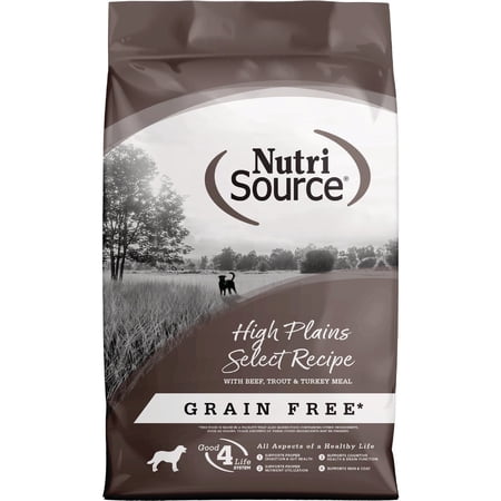 Tuffy's Pet Foods NutriSource High Plains Select Dry Dog Food - Pack of 4