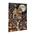 thumbnail image 2 of 500 PCS Fantasy Tree House Night - 500 Piece Vibrant Jigsaw Puzzle,Wonderful Imagination,Great For Relaxation And Display For Puzzle Lovers,Relax And Enjoy The Fun Of Solving Puzzle,Wooden Puzzle, 2 of 6