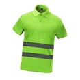 thumbnail image 1 of Camiseta de seguridad Sunnimix Ropa de manga corta reflectante Verde XXL, 1 of 7