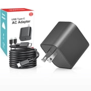 AUSIO 2026 New Upgrade 60W Charger for Nintendo Switch 2/1, OLED, Lite, Dock, Steam Deck, Support TV Docking Mode, PD3.0 Foldable Plug Fast Charging Adapter with USB C Cable