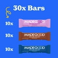 MadeGood Variety Pack Chocolate Drizzled HYZ01 Granola Bars (30 Bars