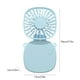 thumbnail image 3 of Nuevo ventilador de mano USB, base reversible, soplado vertical, 3 velocidades, mini ventilador de escritorio, recargable, sin escobillas, plegable, fácil de guardar., 3 of 7