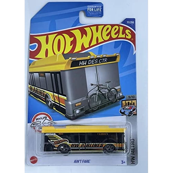 Hot Wheels Ain't Fare HW Metro 9/10 77/250 - Assorted