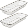 thumbnail image 1 of HUGFEGWE 2Pcs Dishwasher Basket Storage Holder for Silverware and Baking,Stainless Steel Dishwasher Silverware Basket,Universal Fit Dishwasher Utensil Rack for Utensils, Forks, Spoons U2536-4525, 1 of 9