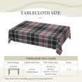 thumbnail image 6 of Rectangle Table Cloth, Clan MacKnight Tartan Resistant Washable Tablecloth Decorative Table Cover for Dining, Indoor and Outdoor, 6 of 6