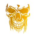 thumbnail image 2 of Cars Sticker, Cool Skull Vinyl Sticker, Punk Skull Sticker For Car / Truck / Trailer / Room / Window / Door, 2 of 5