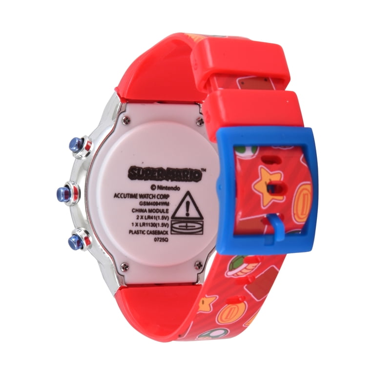 Nintendo Super Mario Brothers LCD Watch Mario Luigi photo 3