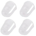 thumbnail image 2 of Cheers.US 4Pcs/Set Silicone Guitar Finger Guards Guitar Fingertip Protection Covers Caps for Stringed Instruments Like Guitar Ukulele Bass, Sewing and Embroidery, 2 of 7