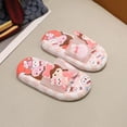 thumbnail image 4 of Pantuflas de dibujos animados para bebés y niños, pantuflas grandes y medianas, antideslizantes, suaves, para el baño en casa durante el verano, 4 of 5