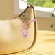 thumbnail image 2 of Initial Letter Keychains For Women Tassel Purple Cute Car Keychain For Wallet Backpack Bag, 2 of 4
