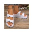 thumbnail image 5 of Comfortable Women's Sandals for Summer Dresses - EVA Double Buckle Sandals, 5 of 6