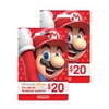 Nintendo eShop - $20 2PK