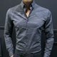 thumbnail image 5 of Ropa con Estampado Hombre Negro Tops Gráficos Camisas y Blusas de Lujo para Hombre Manga Larga Mangas Estilo Coreano Marca Barata Seda I, 5 of 5
