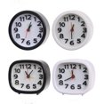 thumbnail image 3 of Analog Clock, Alarm Clock Battery Operated, Silent Non Ticking Desk Clocks for Kids Student, Clock for Bedroom with Night Light Function, Simple Styli, 3 of 5