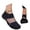 Black, variant on Women's Breathable Aquatic Sneakers, Separate Toe Pockets Running Shoes for Beach & Hiking