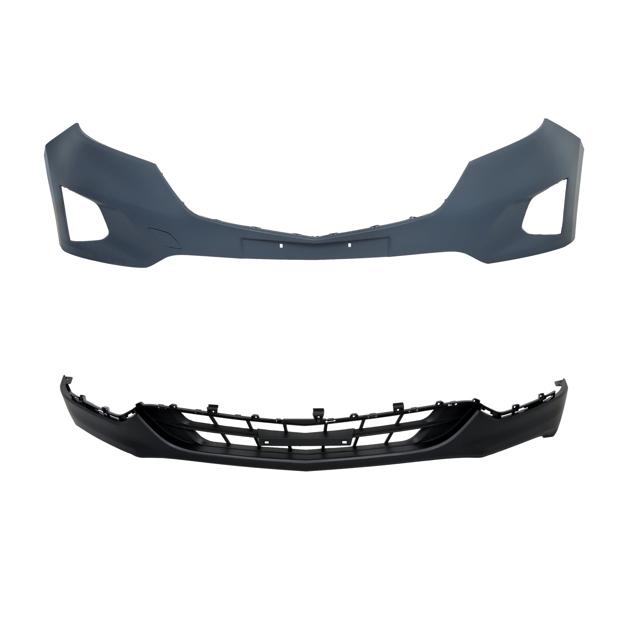 LABLT Front Bumper Cover And Lower Valance Grille for 2018 2019 Chevy Equinox