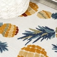 thumbnail image 7 of JONATHAN Y AMALFI COAST 3 x 5 Area Rug, Ananas Bold Pineapple - Orange/Navy, AMC117A-3, 7 of 7