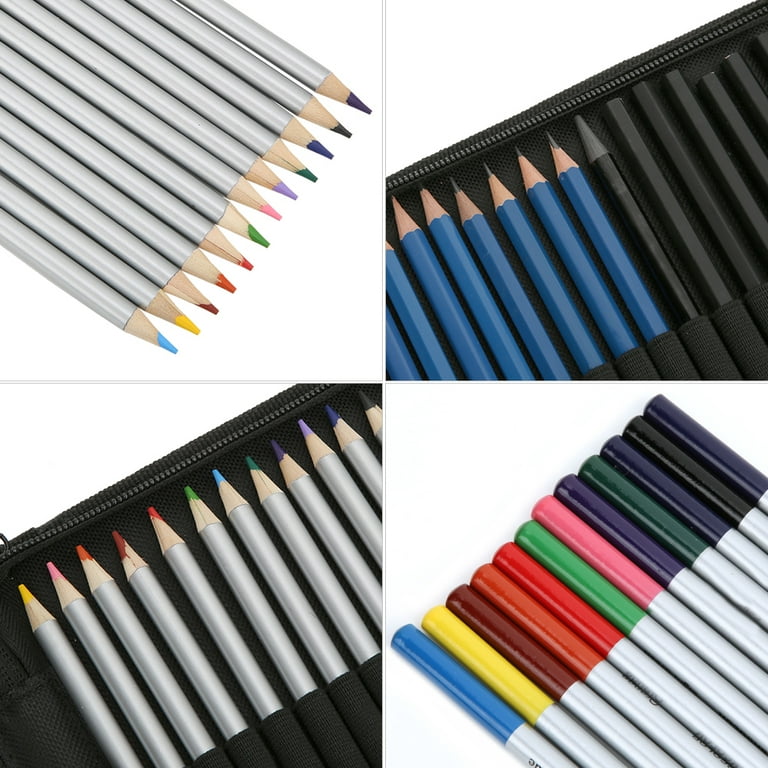 Drawing Pencils and Sketch Book Set - 41pcs Art Supplies Drawing Kit w —  CHIMIYA