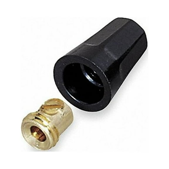 Ideal Mechanical Lug, Black, 300 V, 100 PK 30-210