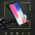 thumbnail image 2 of Garosa Scooter Phone Holder, Buckle Structure Phone Holder, Bike Accessories Motorcycle Phone Holder Motorcycle Phone Mount  Rack Outdoor For Camping, 2 of 8