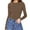 Coffee, variant on Clearance! Hontri Bodysuits for Women Womens Crew Neck Long Sleeve Bodysuit Comfortable Against The Skin Tops Sexy Body Suits Women Clothing Wide Leg Loose Fit Jumpsuit Grey,Xxl