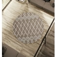 thumbnail image 5 of United Weavers Celestial Azazel Modern Geometric Round Area Rug, Beige, 7'10" x 7'10", 5 of 6