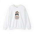 thumbnail image 2 of Blessed Mama Sweatshirts, Thanksgiving Sweatshirts, Messy Bun Sweatshirts, 2 of 5