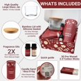 thumbnail image 2 of Kit para hacer velas Fiora Naturals 510 g de cera en arena con 30 mechas, 2 of 6