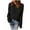 Black, variant on Oplxuo Women's Waffle Knit Long Sleeve T-Shirt 2025 Fall Loose Casual Crewneck Pullover Sweatshirts Tops