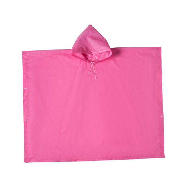 koolsoo Imperméable pour Enfants Confortable Réutilisable Garçons Filles Manteau de Pluie Poncho de Pluie Rose
