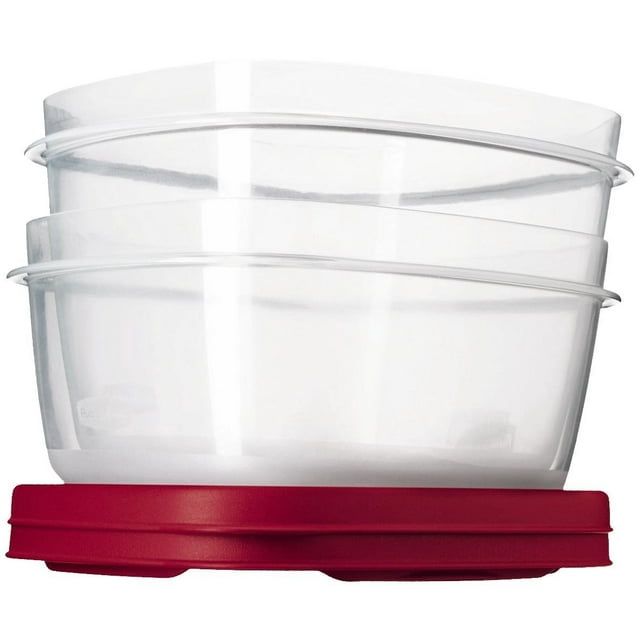 Rubbermaid 1777179 Easy Find Lid Value Pack of 2 Containers, 14Cup