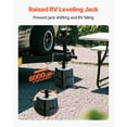 thumbnail image 2 of KFFKFF Trailer Jack Blocks, 6" High Heavy Duty RV Leveling Blocks, Each with 6000 lbs Capacity, as RV Jack Stand, Stool, Camper Accessories, for Travel Trailers, 2 of 9