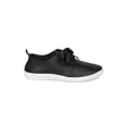 thumbnail image 2 of New Women PU Satin Bow Tie Low Top Sneaker - 17926 By Refresh Collection, 2 of 6